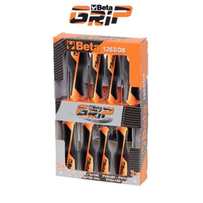 Beta 1263 /D8-8 Screwdrivers 1260-1262 In Box-0