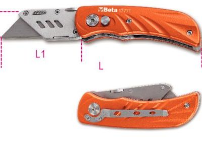 Beta 1777 T-Knife With 5 Trapezoidal Blades-0