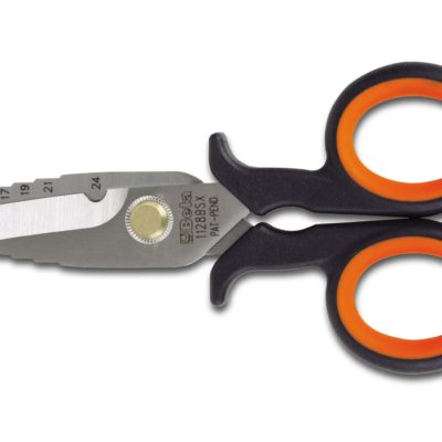 Beta Action Electrician's scissors with graduated milling profiles (011280060)-0