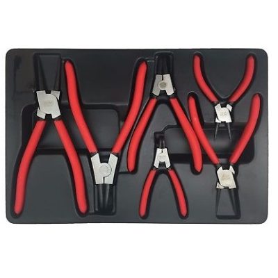 6 PIECE CIRCLIP PLIER SET