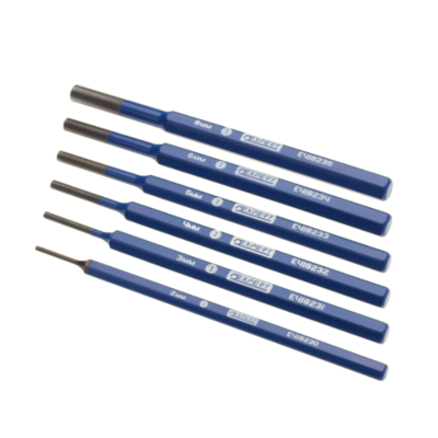 6 PIECE DRIFT PUNCH SET 2- 8MM E418226