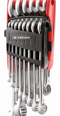 14 Piece  Wrench Set Facom 7 - 24mm (440.JP14PB)