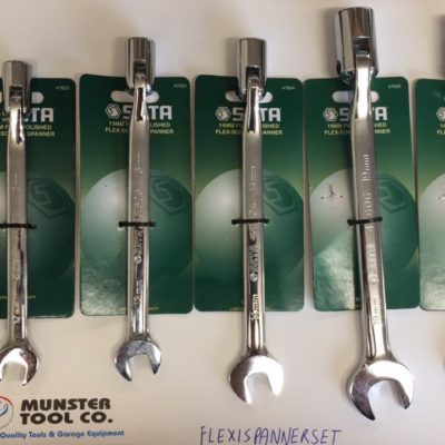 6 Piece Flexiable/Open End Spanner Set (FLEXISPANNERSET)