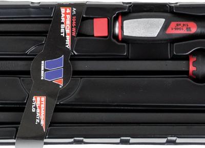 4pc Heavy Duty Pry Bar Set