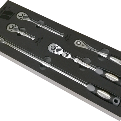 RATCHET ASSORTMENT SET;3/8 " DR