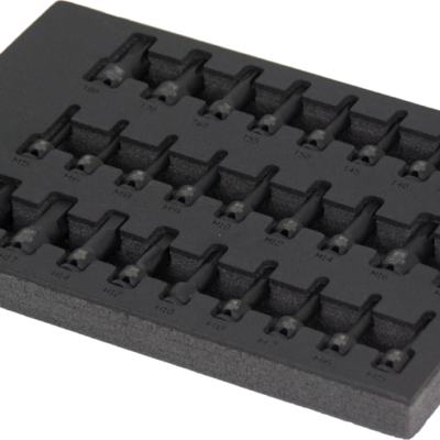 BIT SOCKET SET; 3/8"DR,IMPACT 27-PIECE TORX-HEXSPLINE-M5-M18