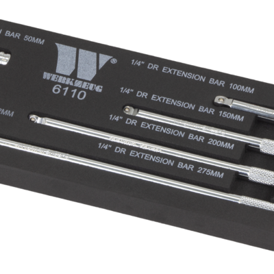 5-Piece 1/4’’ Drive Wobble Extension Bar Set