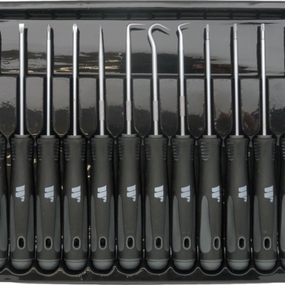 Screwdriver Set; Precision Type with Picks