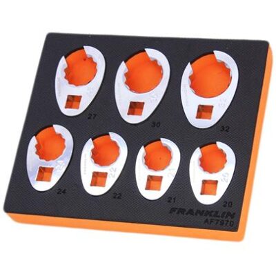 GearF 7 pce 12pt Crowfoot Wrench Set 1/2" dr  (FRAF7970)