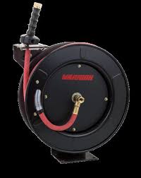 WARRIOR ; RETRACTABLE RUBBER AIR HOSE REEL ;3/8' 10M