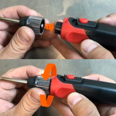 SOLDERING IRON; CORDLESS-RECHARGEABLE