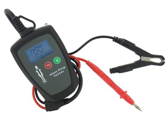 Multivoltage glow plug tester