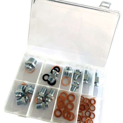 Oil Sump Plug & O Ring Set 63-Piece