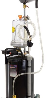 70 Litre Mobile Suction Evac Oil Drainer, Air support