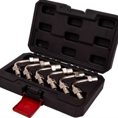 Diesel High Pressure Adaptors; 6-Piece Set