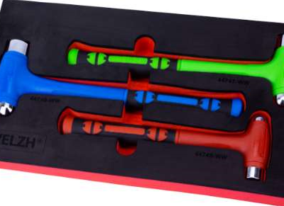 Welzh 'Smasher' Ball Pein Hammer Set 16,32 & 48oz