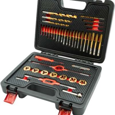41-Piece Titanium Metric Tap & Die Set ; M3-M12