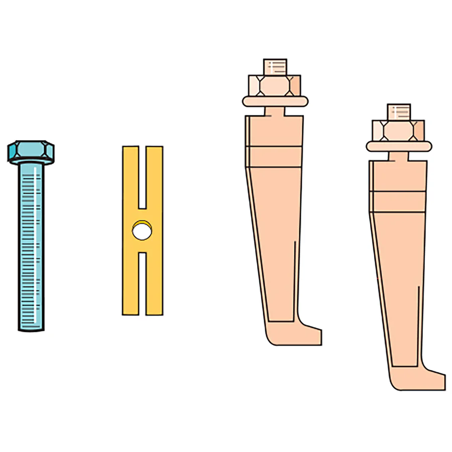 Mechanical Thin Jaw 2 Leg Puller 0-75mm
